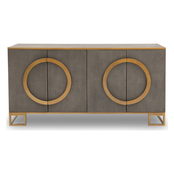 Atlanta Buffet, Faux Smoke Shagreen
