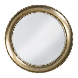 www.essentialsinside.com: saturn round framed wall mirror - Wall Mirrors