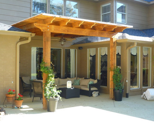 Covered Pergola Home Design Ideas, Pictures, Remodel and Decor