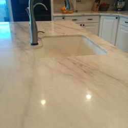 White marble Kitchen countertops - Products