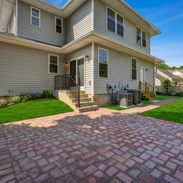 Title: Backyard & Side View | Second Level Addition New Milford NJ
