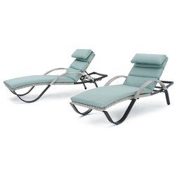 Tropical Outdoor Chaise Lounges by RST Outdoor
