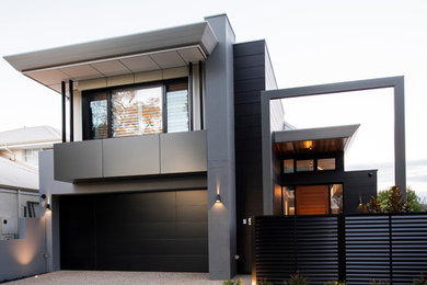 This is an example of a modern exterior in Perth.