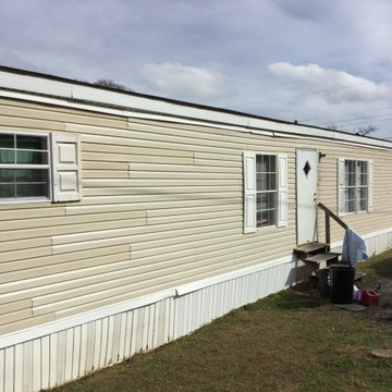 Mobile Home Exterior Refurbishment