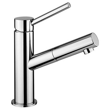 Micro MI 071 Single Lever Bathroom Faucet, Polished Chrome