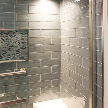 Tub to Shower and Remodel - Tile Job