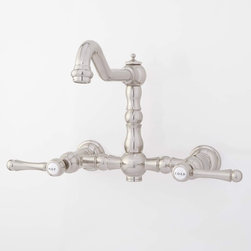 DELILAH WALL-MOUNT FAUCET - LEVER HANDLES - Products