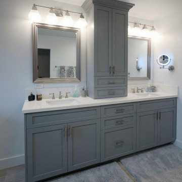Traditional Master Bathroom Remodel In Grapevine TX