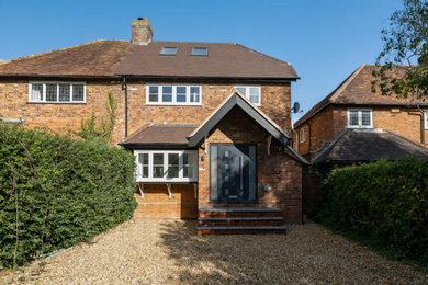 This is an example of a contemporary home in Hertfordshire.