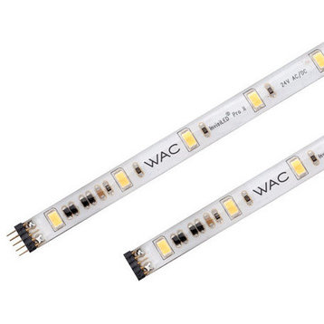 WAC Lighting InvisiLED Pro II - 1' LED Tape Light - (Pack Of 40), White Finish