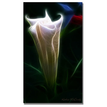 'Moonflower Bud' Canvas Art by Kathie McCurdy