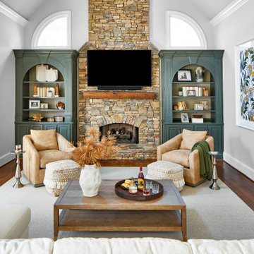 Colorful Suburban Renovation