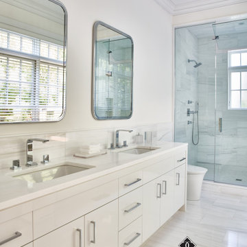 Contemporary Hamptons Bathroom Vanity