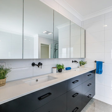 Captivating Minimalist Master Bathroom Renovation
