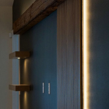 Custom Accent TV Wall