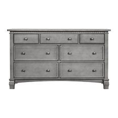 Compact Dressers Houzz Bay Josephine Dresser Fog Gray Dressers