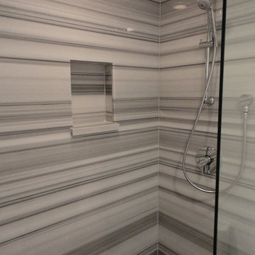 Standing Marble and Granite Shower work