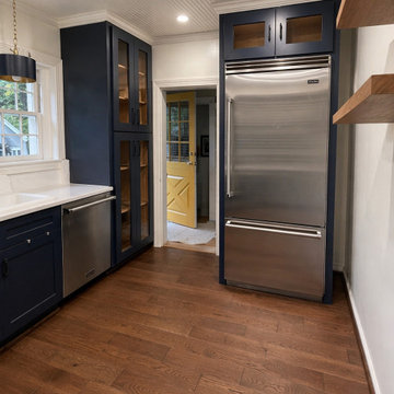 Traditional Kitchen Remodel with Custom Pantry and Range Hood