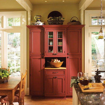 The china cabinet