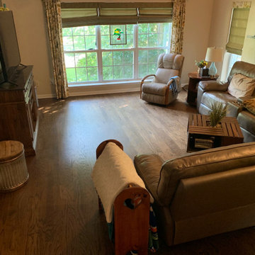 Refinished Red Oak Flooring in Fruit Cove, FL