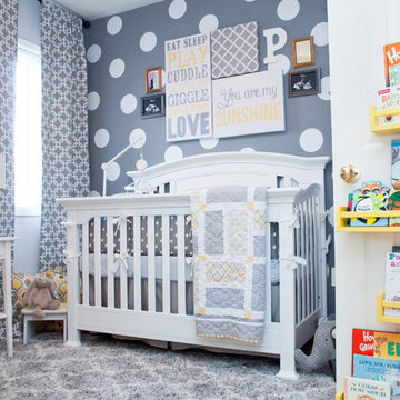 Grey, Yellow, & White Nursery