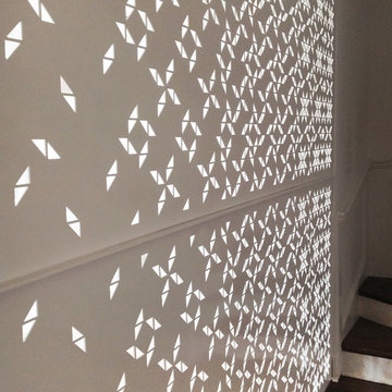 Georgetown Renovation with Laser-cut Sliding Screen Divider