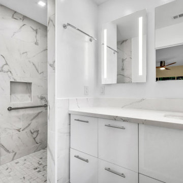 Luxury, Sophistication, And Modern Minimalism, High-End, Spa Like Bathroom