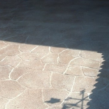 Patio Concrete overlay