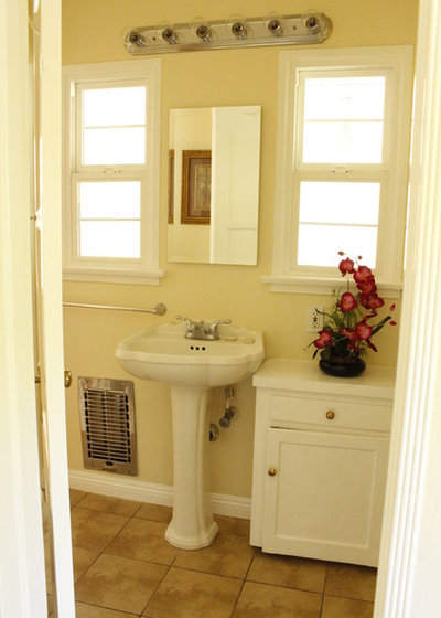 Room Of The Day Retro Style Returns To A 1930s Bathroom