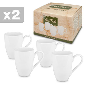 #9 Two Giftboxed Sets of 4 Coffee Bar Mugs