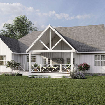 Modern Farmhouse Plan 6849-00098