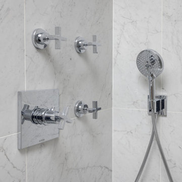 South Loop Bathroom Renovation: A mix of Contemporary and Classic Design