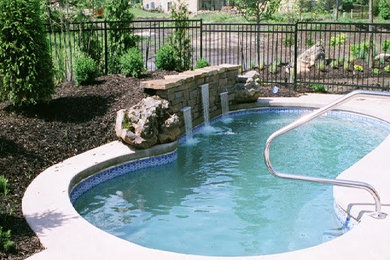 Пример оригинального дизайна: бассейн