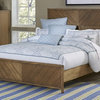 Bed in Distressed Jute Finish (King: 85 in. L x 81 in. W x 52 in. H)