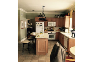 Wenman Kitchen, Warwick, NY  Renovation, Lighting and Full Custom Cabinetry Desi