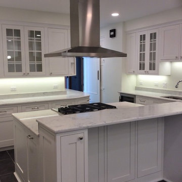 Range Hood Over Kitchen Island