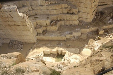 Travertine and Limestone -- Quarry Pictures