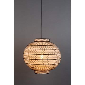 Round Lantern Pendant Lamp | Dutchbone Ming, Medium
