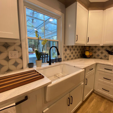 Elegance in a compact kitchen