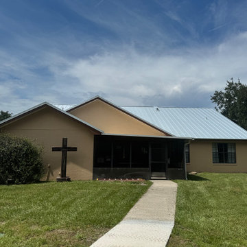 Reroof Metal Standing Seam