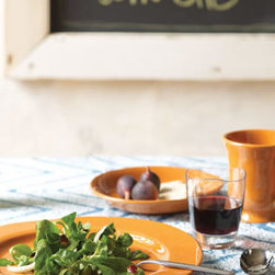 Fantasia Orange Dinnerware - Dinnerware