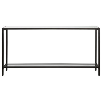 Uttermost Hayley Black Console Table
