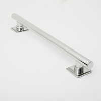 Coronado Designer Straight Bathroom Shower Grab Bar, Polished, 12"