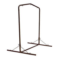 Pawleys Island Hammocks - Pawleys Island Metal Swing Stands, Bronze, 5'8"x7'6" - Porch Swings