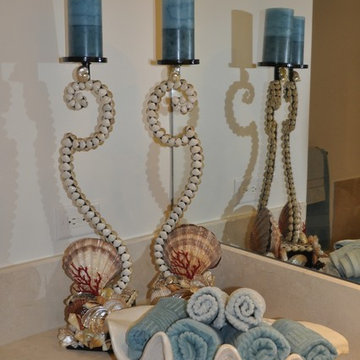 Beach Bathroom by Starfish Decorating Interior Decorating