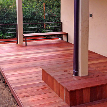 Custom Redwood Deck