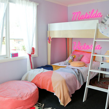 Happy shared girls room