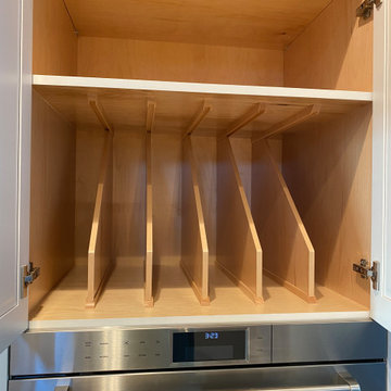 Custom Storage for Trays, Cookie Sheets & Cutting Boards