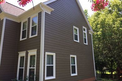 Eclectic exterior home photo in Charlotte