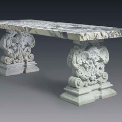 Outdoor Tables (Mediterranean Style) - Outdoor Dining Tables